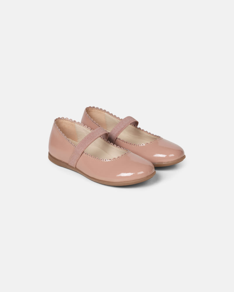 Fleur Scallop Dusty Rose